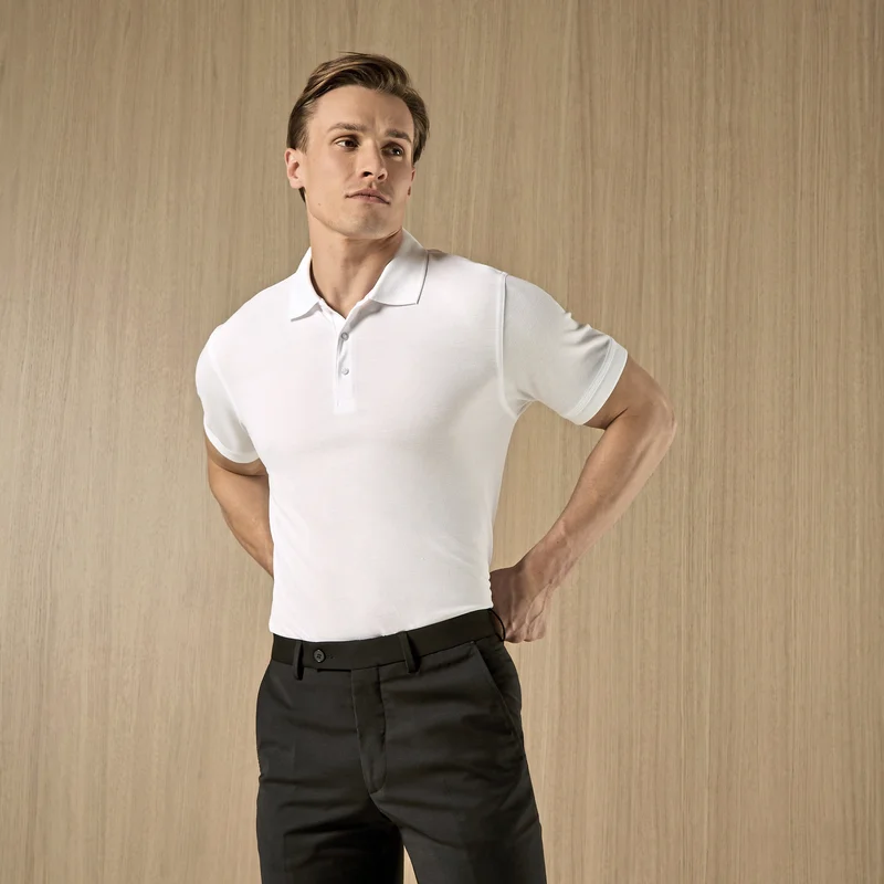 Men´s Slim Fit Klassic Superwash® 60° Polo • Kustom Kit