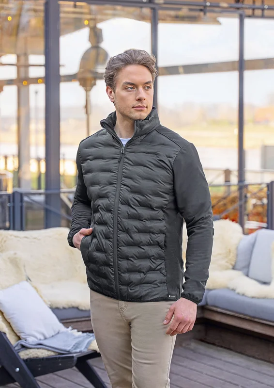 Herren Fleece-Hybrid Jacket • Karlowsky