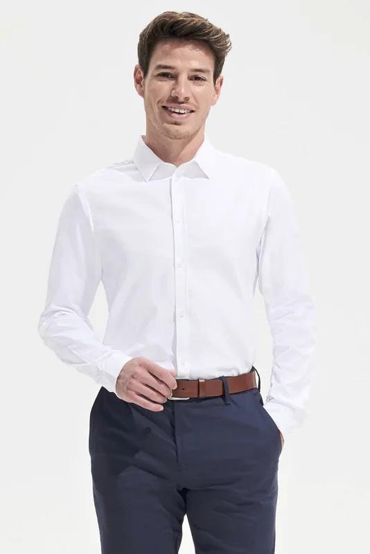 Men´s Herringbone Shirt Brody • SOL´S