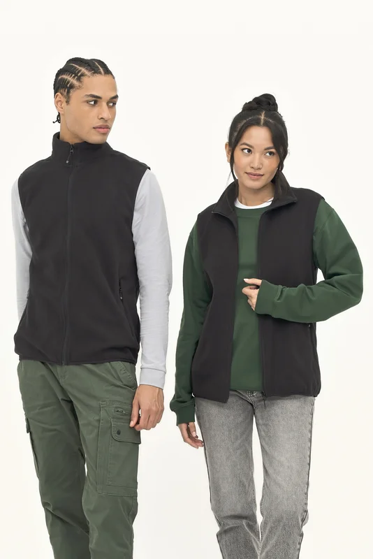 Unisex Factor Zipped Fleece Bodywarmer • SOL´S