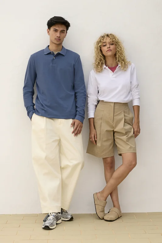 Unisex Pacific Polo Shirt Longsleeve • SOL´S