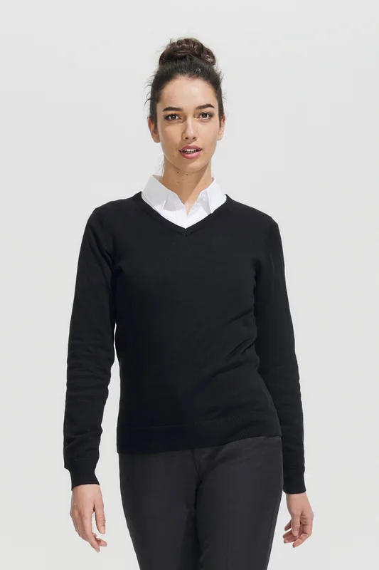 Women´s V-Neck Sweater Galaxy • SOL´S