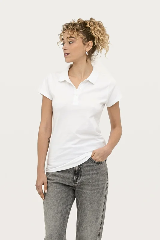 Women´s Jersey Polo Shirt Prescott • SOL´S