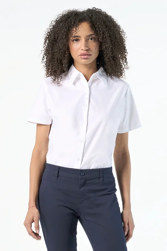 Women´s Oxford-Blouse Elite Short Sleeve • SOL´S