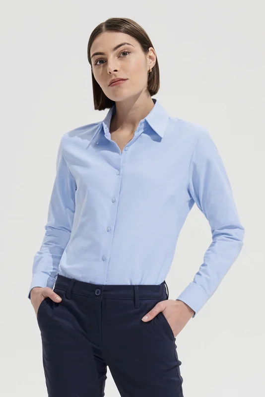 Women´s Oxford-Blouse Embassy Long Sleeve • SOL´S