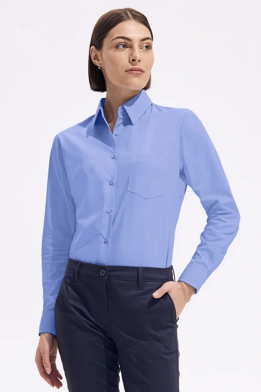 Popeline-Blouse Executive Long Sleeve • SOL´S