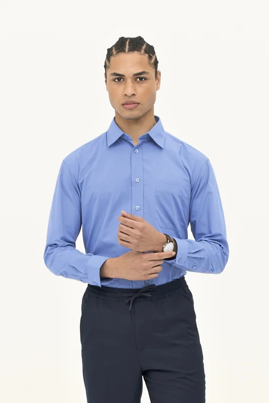 Popeline-Shirt Baltimore Long Sleeve • SOL´S