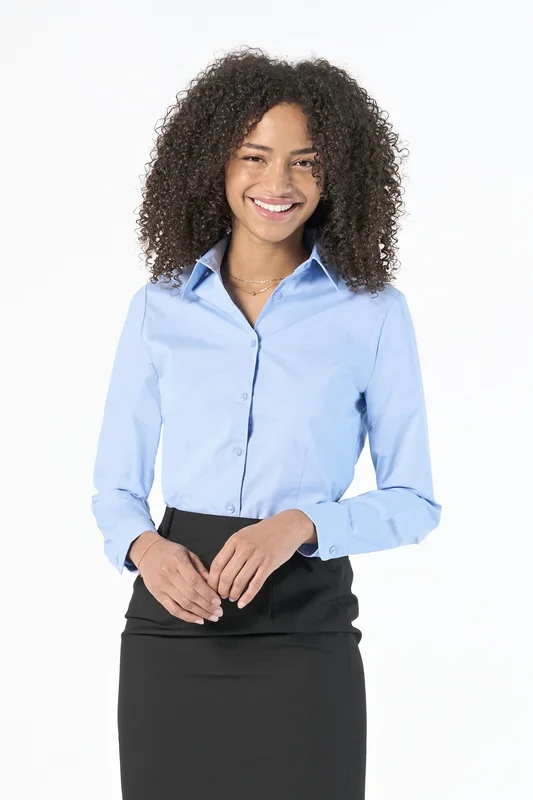 Women´s Long Sleeved Stretch Shirt Eden • SOL´S