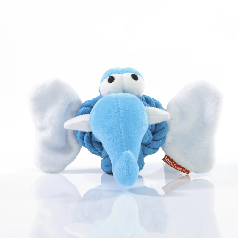 MiniFeet® Hundespielzeug Knotentier Elefant • Mbw