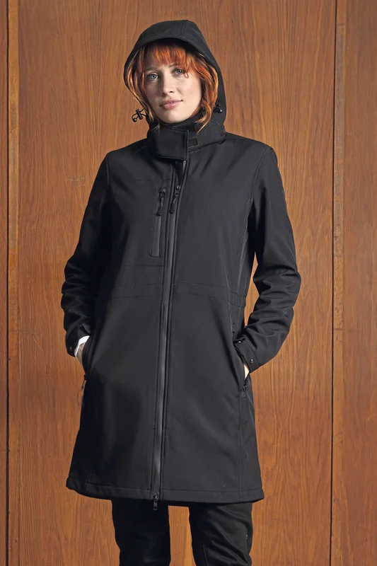 Women´s Long Softshell Coat Achille • NEOBLU
