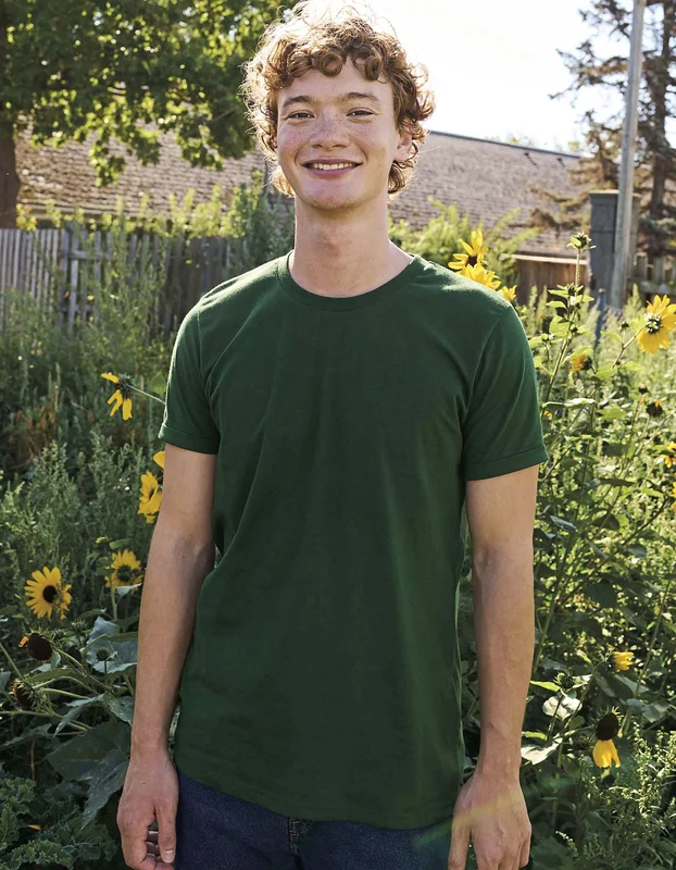 Men´s Roll Up Sleeve T-Shirt • Neutral