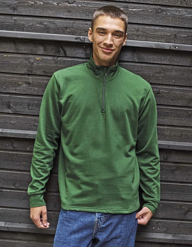 Unisex Quarter Zip Sweatshirt • Neutral