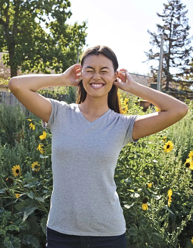 Ladies´ V-Neck T-Shirt • Neutral