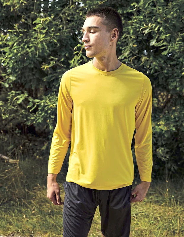 Recycled Performance Long Sleeve T-Shirt • Neutral