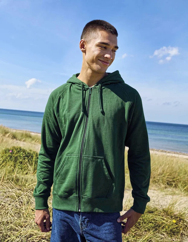 Unisex Tiger Cotton Hoodie With Zipper • Tiger Cotton by Neutral