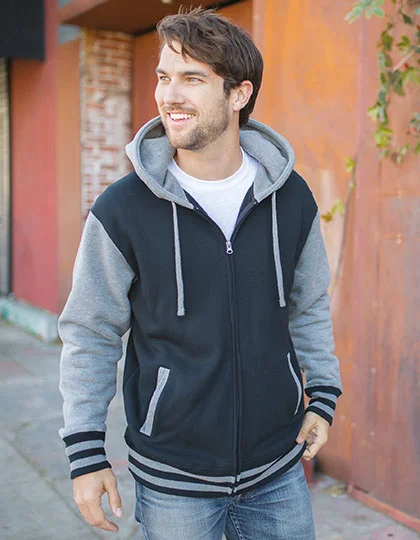 Unisex Heavyweight Varsity Zip Hood • Independent