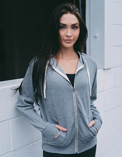 Unisex Midweight French Terry Zip Hood • Independent