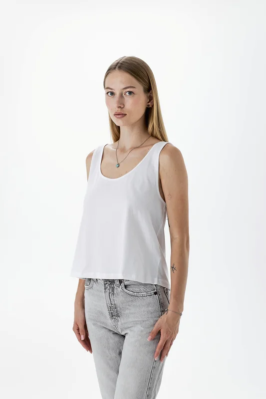 Women´s Organic Crop Vest • Mantis