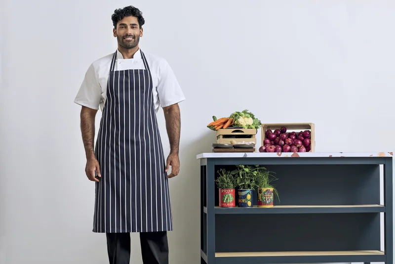 Striped Bib Apron • Premier Workwear
