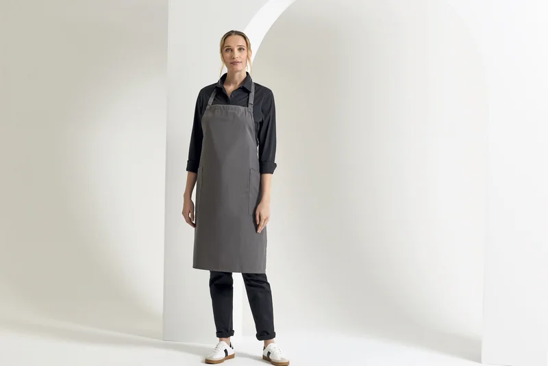 Recycled & Organic Fairtrade Bib Apron • Premier Workwear
