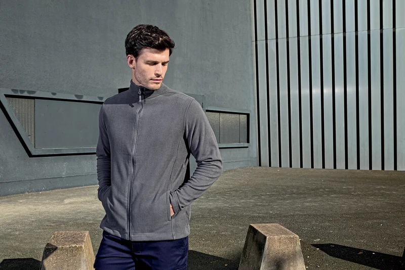 Men´s ´Recyclight´ Full Zip Micro Fleece • Premier Workwear