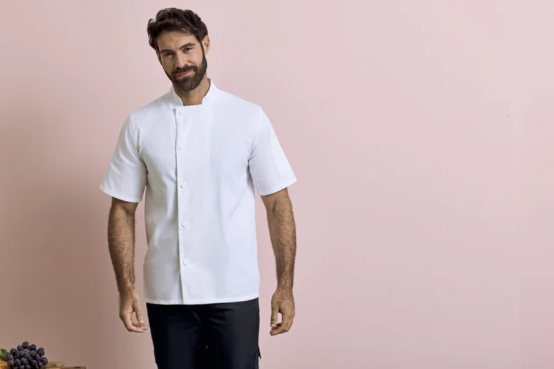 Essential Short Sleeve Chef´s Jacket • Premier Workwear