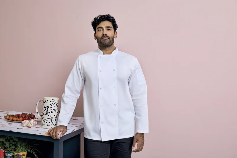 Chef´s Long Sleeve Coolchecker® Jacket • Premier Workwear