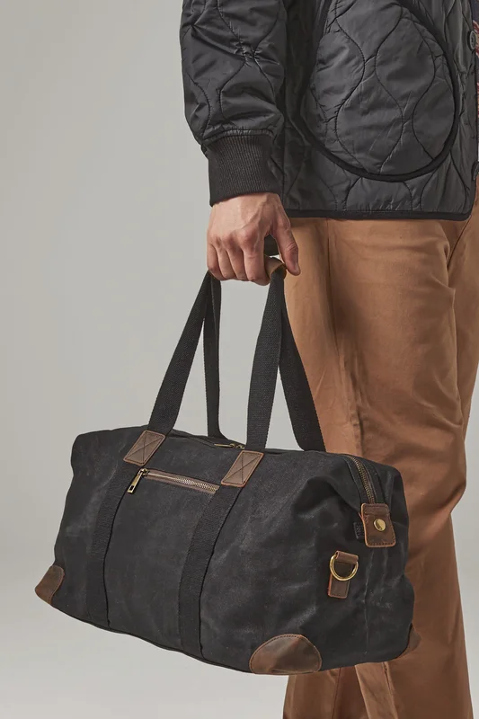 Heritage Waxed Canvas Holdall • Quadra