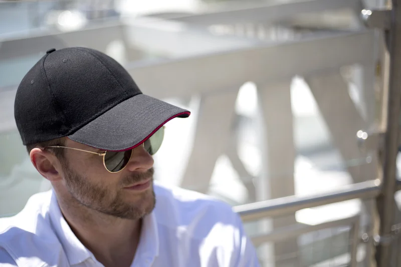 Memphis Brushed Cotton Low Profile Sandwich Peak Cap • Result Headwear