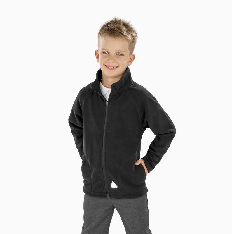 Junior Microfleece Jacket • Result Core