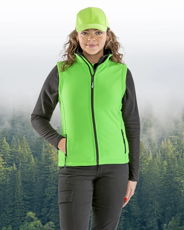 Women´s Printable Soft Shell Bodywarmer • Result Core