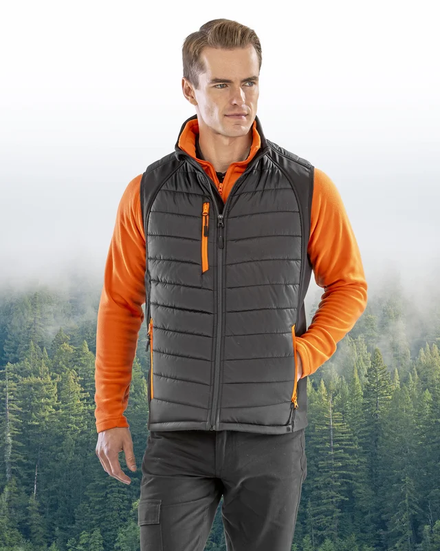 Recycled Compass Padded Softshell Gilet • Result Genuine Recycled