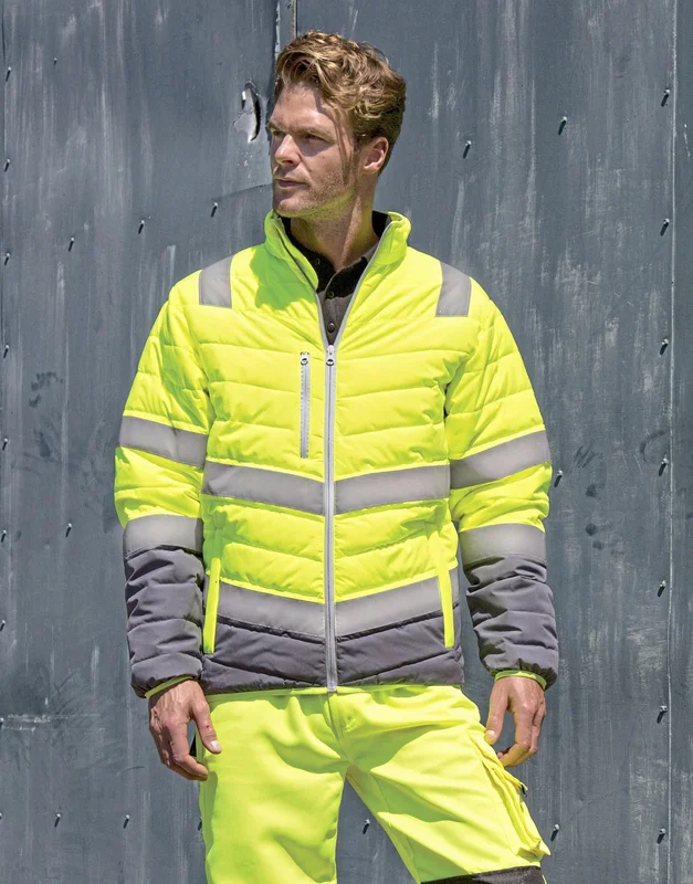 Men´s Soft Padded Safety Jacket • Result Safe-Guard