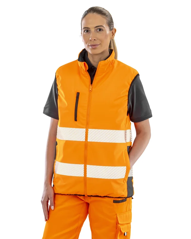 Reversible Soft Padded Safety Gilet • Result Safe-Guard