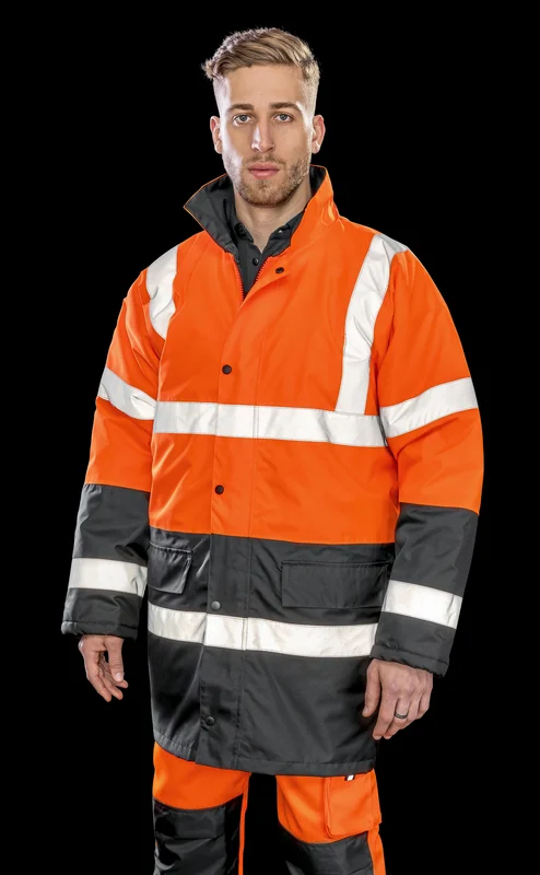 Motorway 2-Tone Safety Coat • Result Safe-Guard