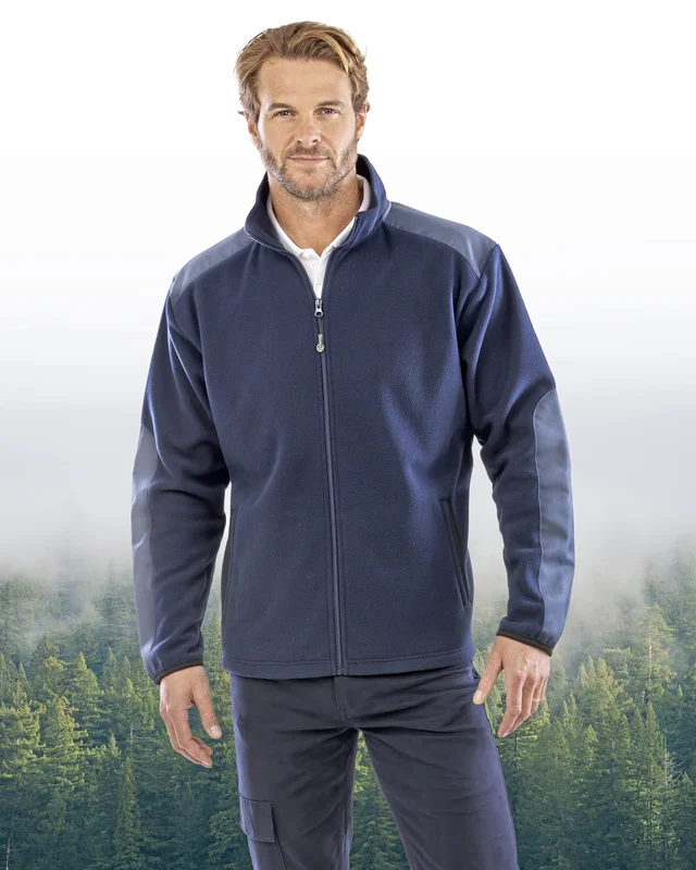 Recycled Heavy Duty Microfleece Jacket • Result Workguard