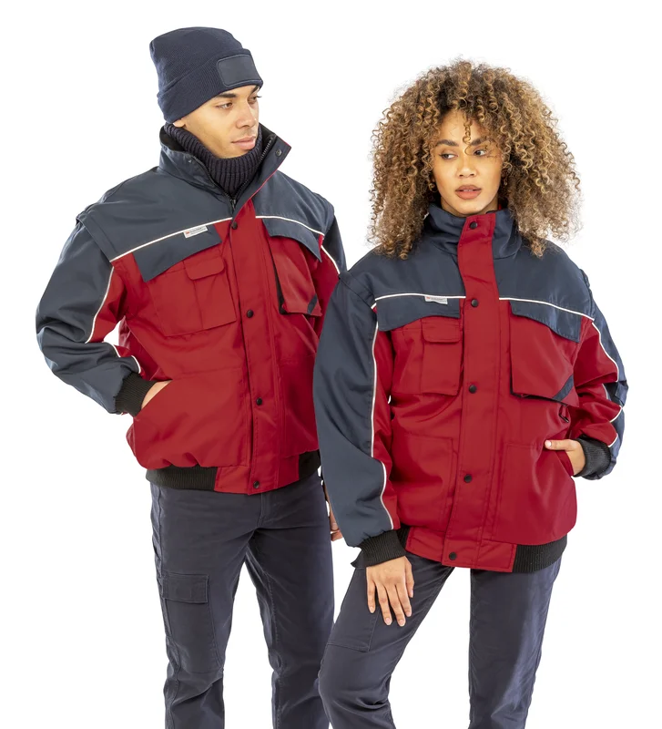 Zip Sleeve Heavy Duty Jacket • Result WORK-GUARD