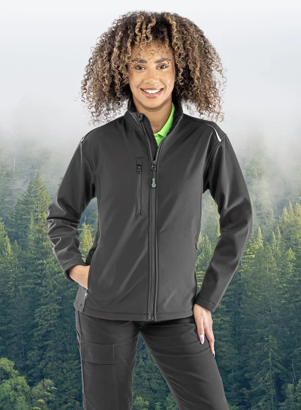Women´s Recycled 3-Layer Printable Softshell Jacket • Result Genuine Recycled