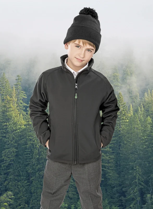 Recycled 2-Layer Printable Junior Softshell Jacket • Result Genuine Recycled