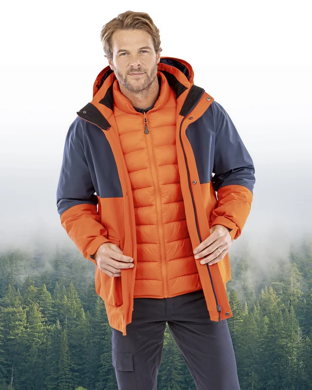 Recycled 3-In-1 Padded Ripstop Jacket • Result Recycled