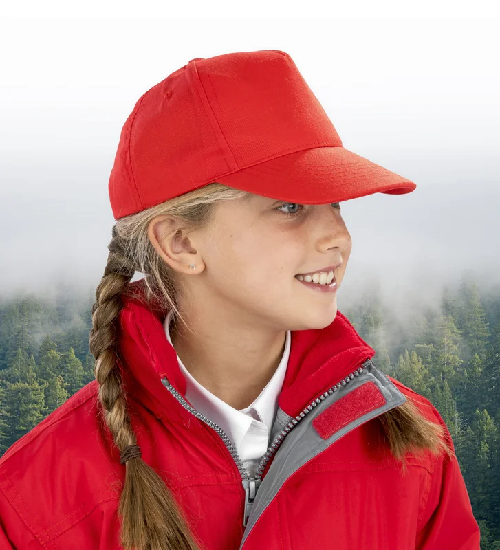 Core Junior Recycled Printers Cap • Result Genuine Recycled