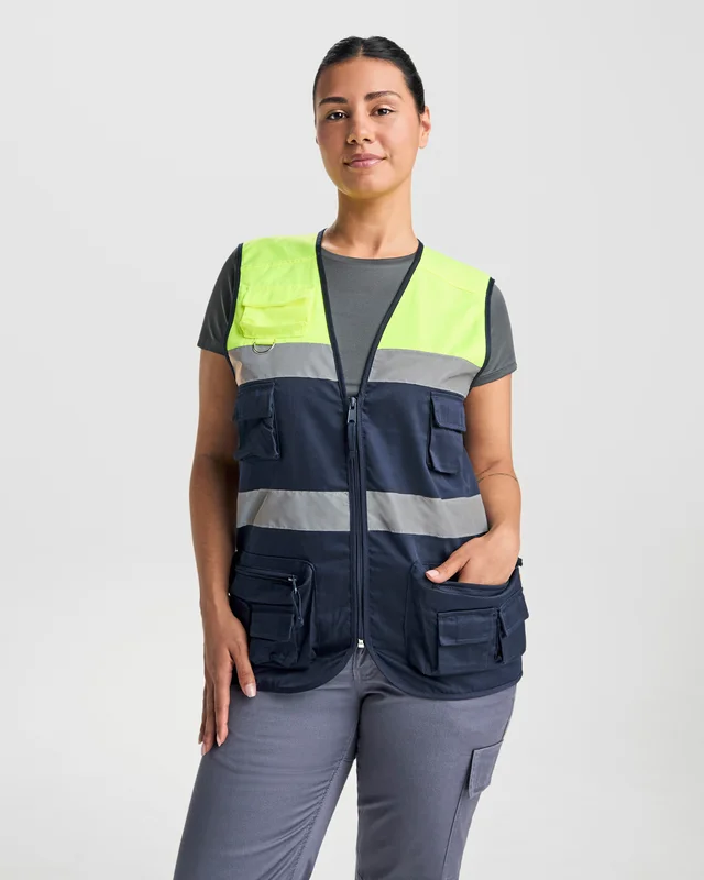 High visibility Multi-Pocket Vest Beta • Roly Workwear