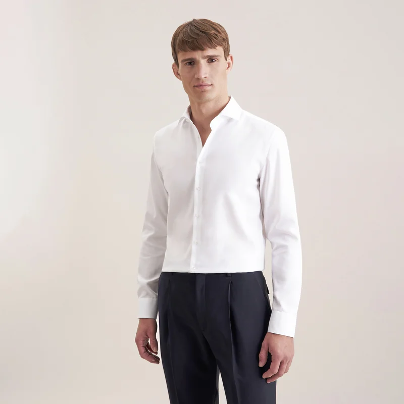 Men´s Shirt Slim Fit Oxford Longsleeve • Seidensticker