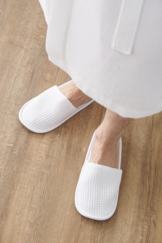 Waffle Mule Slippers • Towel City