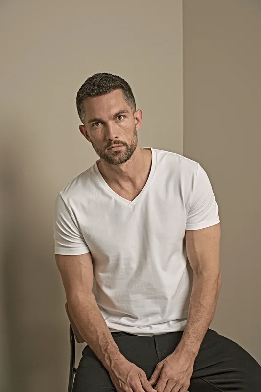Stretch V-Neck Tee • Tee Jays