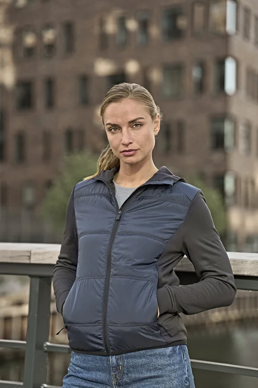 Women´s Hybrid-Stretch Hooded Jacket • Tee Jays