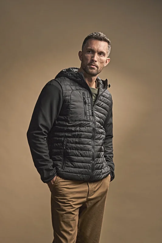 Men´s Hooded Crossover Jacket • Tee Jays