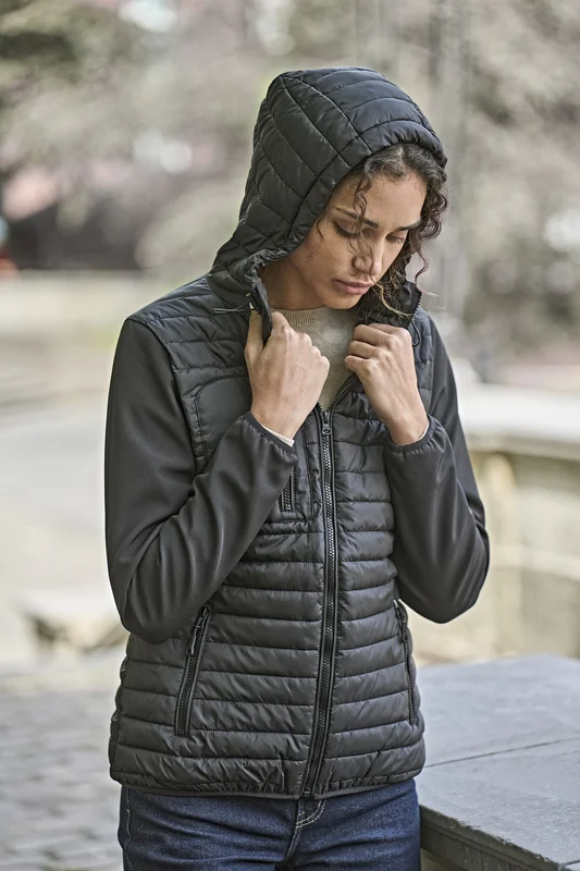 Women´s Hooded Crossover Jacket • Tee Jays