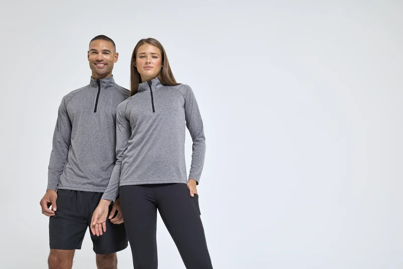 Men´s Long Sleeve Performance ¼ Zip • TriDri®