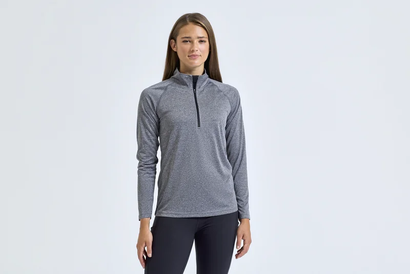Women´s Long Sleeve Performance ¼ Zip • TriDri®